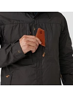 Pánska zimná bunda s kapucňou Fjällräven Skogsö Jacket M, outdoorová, zateplená, sivá (F81698-030)