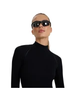 Dámske tričko s dlhým rukávom 4F F419 deep black 4FWAW25TFLOF419 20S