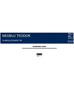 NEOBLU Teodor Kravata 24.3203 tmavočierna