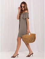 Šaty D73761M30196A khaki Šaty D73761M30196A khaki