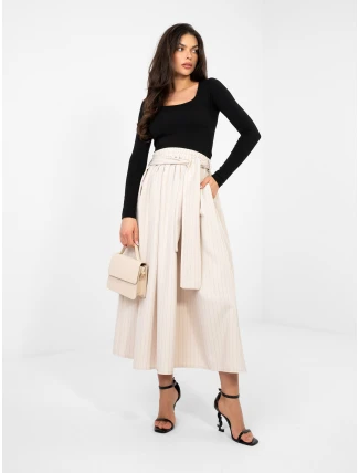 Sukňa IT SD 21081.18 svetlo béžová