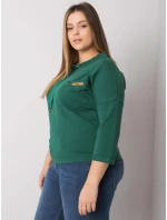 Blúzka RV BZ 6161.08 tmavo zelená