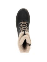 Rieker W Y3424-00 RKR745 topánky s umelou kožušinou Rieker W Y3424-00 RKR745 topánky s umelou kožušinou