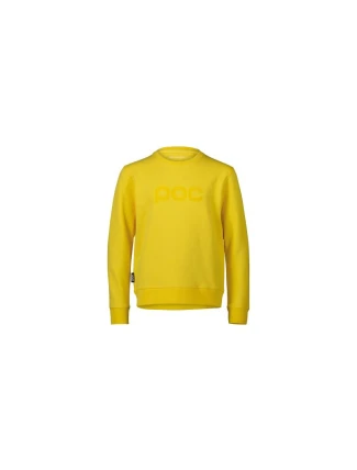 Detská mikina POC Crew Jr yellow