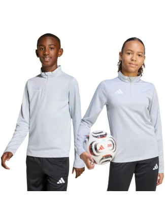 Detské tričko adidas Entrada 26 Training Top light grey JZ6637 Detské tričko adidas Entrada 26 Training Top light grey JZ6637