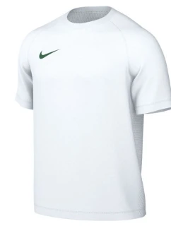 Nike Park VIII pánske biele tričko - zelené logo HV8173-102 pánske