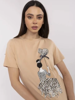 Blúzka CLM BZ 1702.89 camel