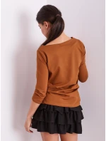 Blúzka CZ BZ 1694.08 svetlohnedá