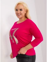 Blúzka RV BZ 8981.31P fuchsiová