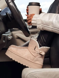 Dámske khaki topánky SOFTWALK FashionStreet ZY0562