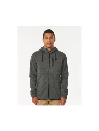 RIP CURL Anti Series Departed Zip Thr Mikina Brown