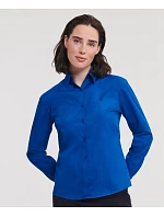 Russell Athletic 934F Popelínová blúzka s dlhým rukávom 11.934F corporate blue Russell Athletic 934F Popelínová blúzka s dlhým rukávom 11.934F corporate blue