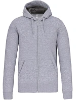 Kariban K 444 Mikina s kapucňou z hrubej bavlny 20.K444 oxford grey Kariban K 444 Mikina s kapucňou z hrubej bavlny 20.K444 oxford grey
