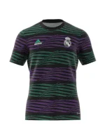 Pánske tričko Real Madrid Pre-Match Warm Up JSY M HT8799 čierna vzor - Adidas Pánske tričko Real Madrid Pre-Match Warm Up JSY M HT8799 čierna vzor - Adidas