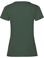 Fruit of the Loom Lady-Fit Valueweight T Dámske tričko 16.1372 fľašovo zelené