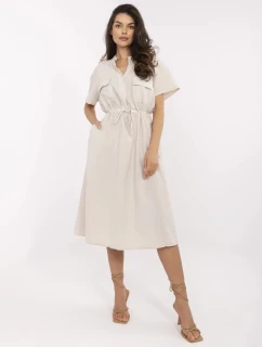 Šaty MI SK 109898.68 béžové