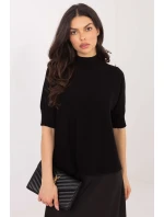 Sveter s krátkym rukávom model 222584 Taliansko Moda Sveter s krátkym rukávom model 222584 Taliansko Moda