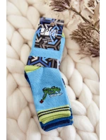 Dziecięce Bawełniane Skarpetki Z Wzorami 5-Pak Multikolor