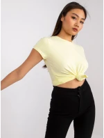 Tričko RV TS 4623.93 svetlo žltá