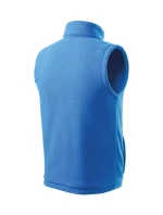 Ďalšia fleecová vesta unisex azure blue