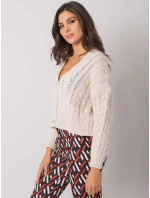 Dámsky sveter D90031J90792A2 béžový