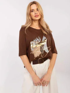 Blúzka CLM BZ 0119.36 hnedá - FPrice