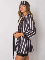 Súprava BR KMPL 8044 čierna a ružová