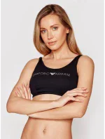 Bralette športová podprsenka 164403 1P227 00020 čierna - Emporio Armani