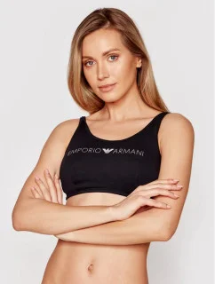 Bralette športová podprsenka 164403 1P227 00020 čierna - Emporio Armani