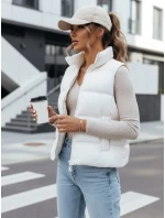 Dámska prešívaná vesta WILLOW white FashionStreet TY3798