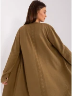 Kardigán AT SW 2333.31X olivovo zelený