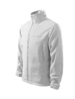 Pánska fleecová bunda biela