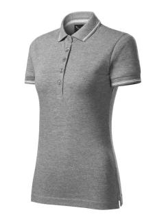 Polokošeľa Malfini Perfection plain W MLI-25312 tmavo šedá melange