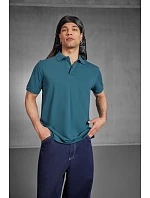 B&C My Polo 210 Piqué – polokošeľa z hrubej bavlny 01.U426 amalfi teal