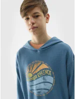 Chlapčenská mikina 4F - modrá