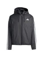 Pánske oblečenie adidas Essentials Climawarm 3-Stripes Insulated Hooded Jacket black JM4042