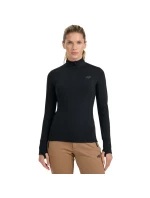 Dámska termo mikina 4F F098 dark black 4FWAW25UBRUF098 20S