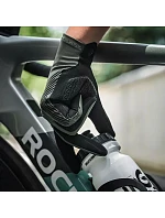 Cyklistické rukavice Rockbros 16110006002 tlmenie veľkosť M - zelená/čierna