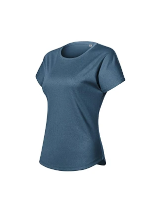 Dámske tričko Zoom (tmavý melírovaný denim) Dámske tričko Zoom (tmavý melírovaný denim)