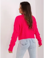 Sveter BA SW 0376.65P fuchsiový