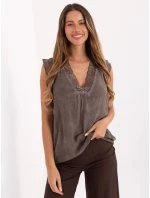 Blúzka MI BZ 7975.09P tmavá lila