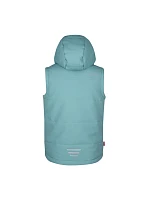 Trollkids Kids Narvik Vest XT glacier green/orchid (730-325) zateplená vesta pre chlapcov/dievčatá