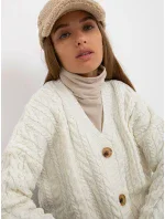 Dámsky sveter LC SW 8008 ecru Dámsky sveter LC SW 8008 ecru