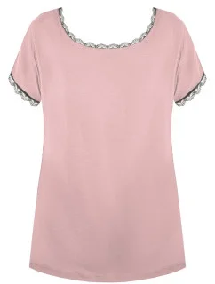 Dámsky pyžamový vršok MARGOT PG 71 ružový - Nipplex