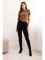 Dámske čierne nohavice - Kesi