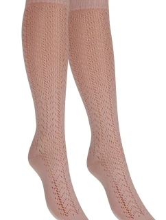 Dámske vzorované bavlnené podkolienky