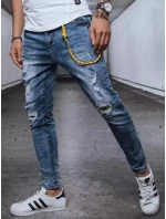 FashionStreet pánske modré džínsové nohavice UX3717 FashionStreet pánske modré džínsové nohavice UX3717