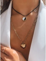 Náhrdelník SAHARUN čierny FashionStreet IY0064 Náhrdelník SAHARUN čierny FashionStreet IY0064