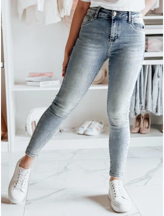 Dámske džínsové nohavice PEARLYME blue FashionStreet UY2710 Dámske džínsové nohavice PEARLYME blue FashionStreet UY2710