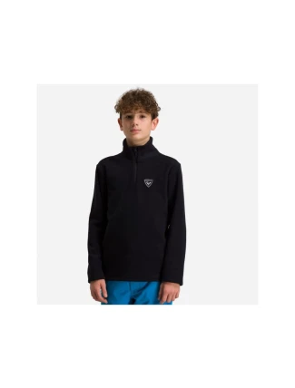 Rossignol Chlapčenská fleecová mikina s kapucňou 1/2 Zip